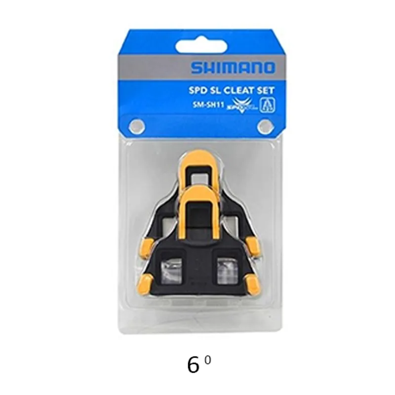 Shimano Road SPD-SL Cleats - Yellow SH-11